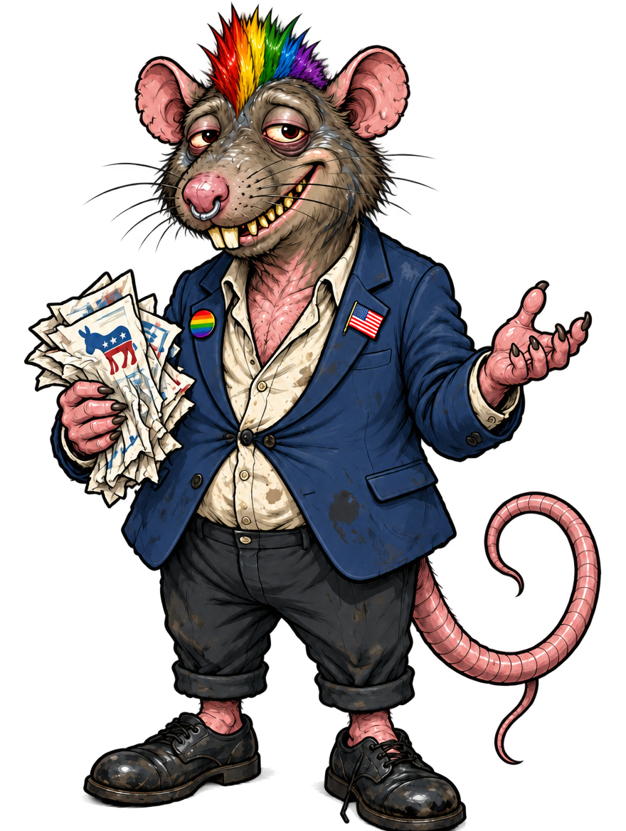 The Demorat mascot
